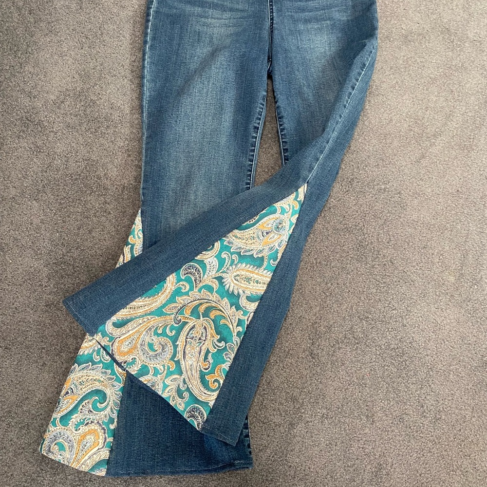 Paisley Flare Women's Jeans